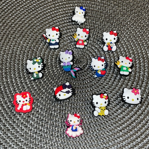 13pcs Hello Kitty Sanrio Croc Charms - Picture 2 of 5